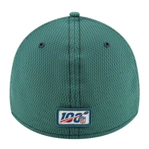 Philadelphia Eagles New Era 2019 NFL Official Sideline 39THIRTY Stretch Fit Hat - Picture 4 of 5